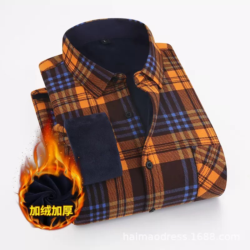 Flannel Shirt Lined - Nuova tendenza della moda invernale con
