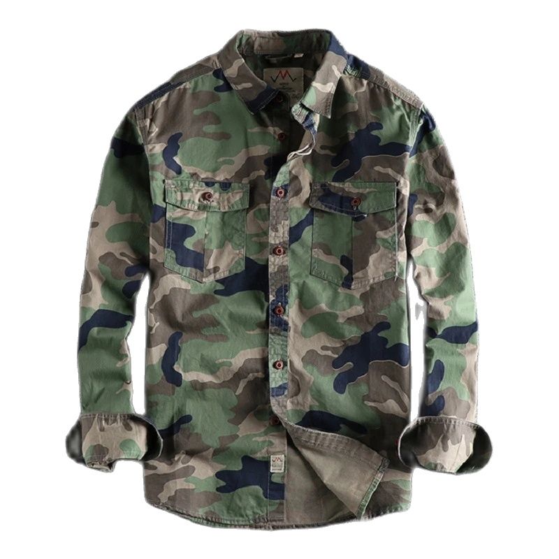 Flannel Shirt Lined - [Spedizione veloce 24 ore] Camicie cargo