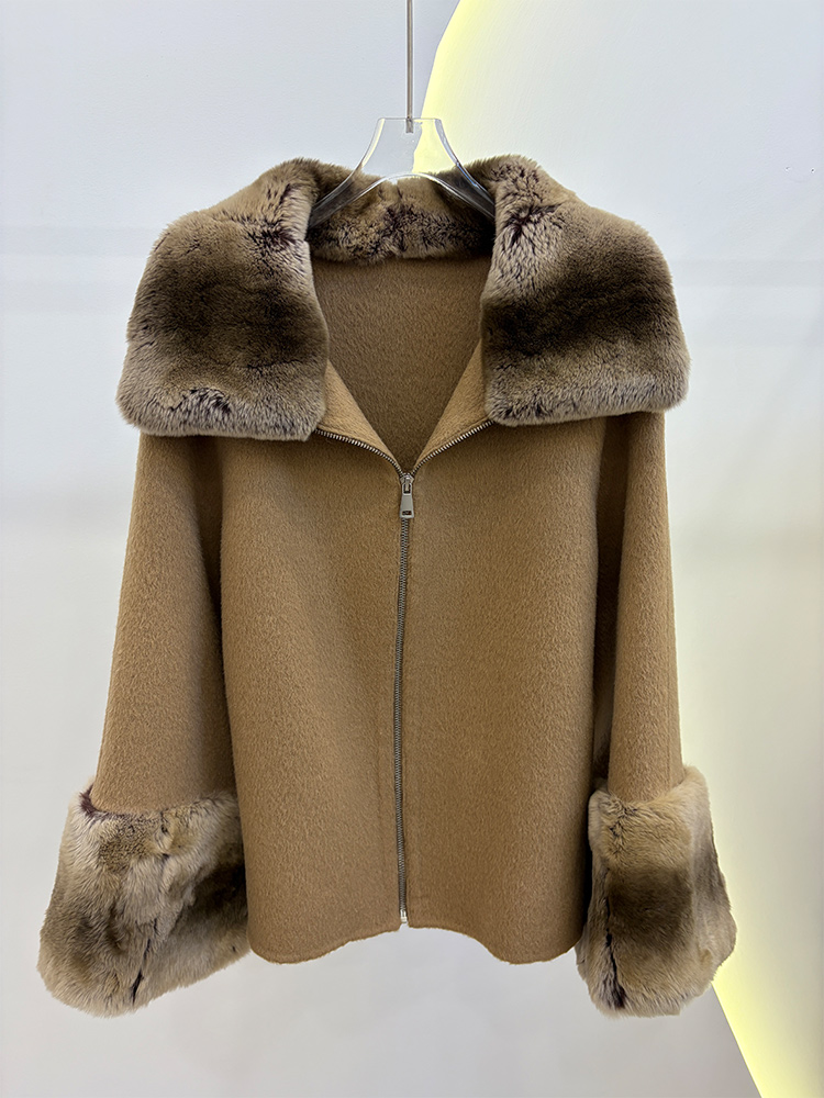 Wool Coat Peacoat - Cappotto Invernale 2026 da Donna in
