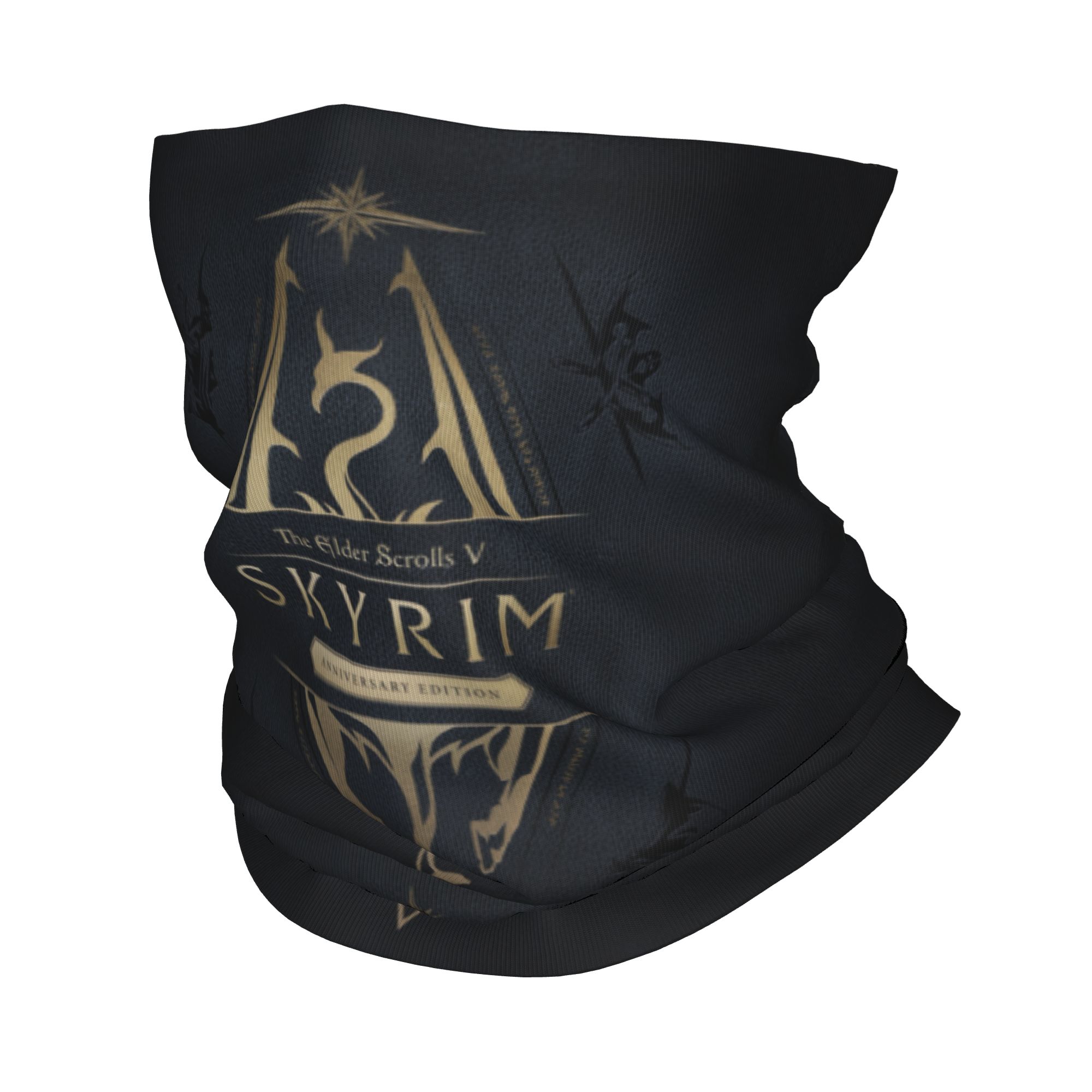Personalizzato Skyrim Logo Ban - Neck Gaiter Fleece recensione e prezzo