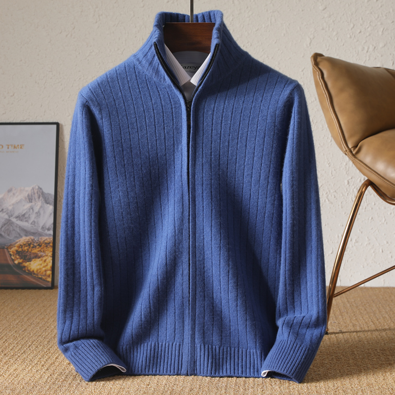 Cardigan da uomo con colletto  - Wool Coat Peacoat recensione e prezzo
