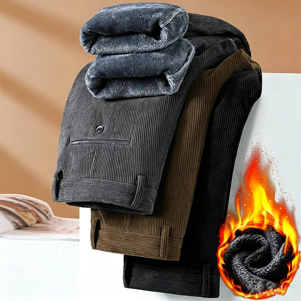 Pantaloni da uomo in pile e ve - Corduroy Pant Warm recensione e prezzo