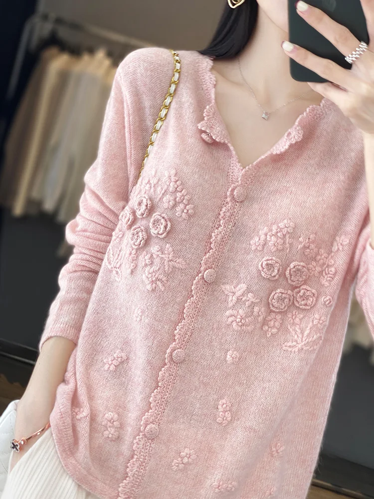 Cardigan da donna in puro cash - Wool Coat Peacoat recensione e prezzo