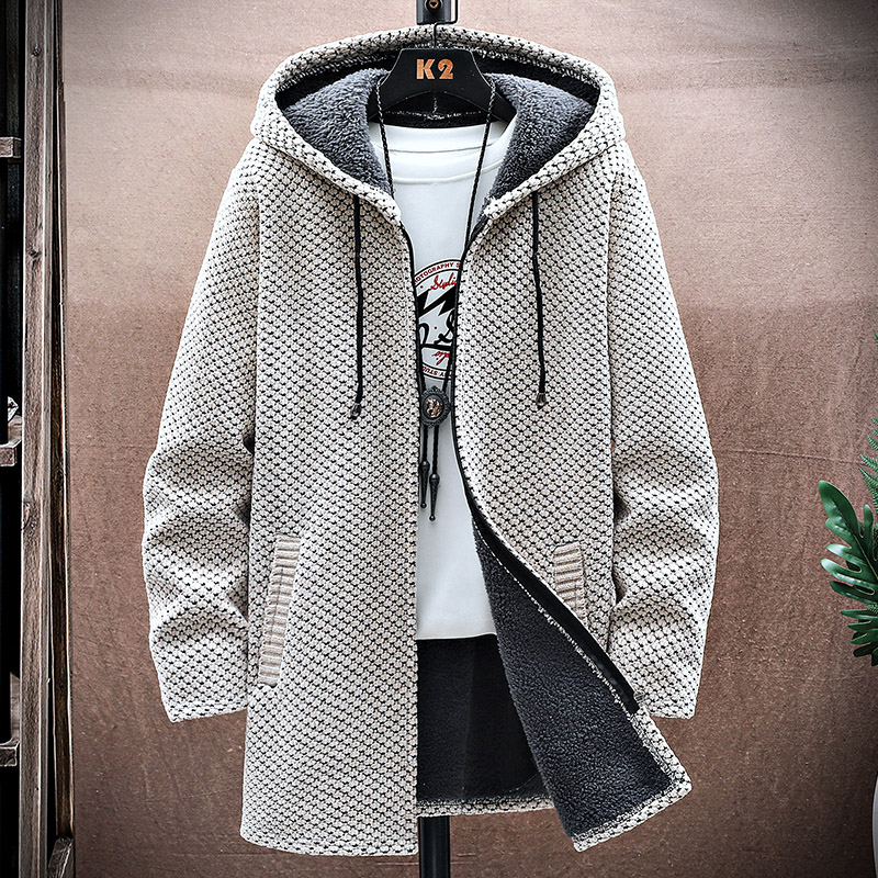 Cardigan da uomo Cappotto lung - Wool Coat Peacoat recensione e prezzo