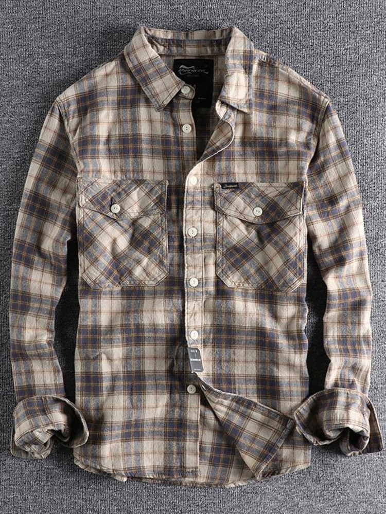 Camicia a quadri retrò di nuov - Flannel Shirt Lined recensione e prezzo